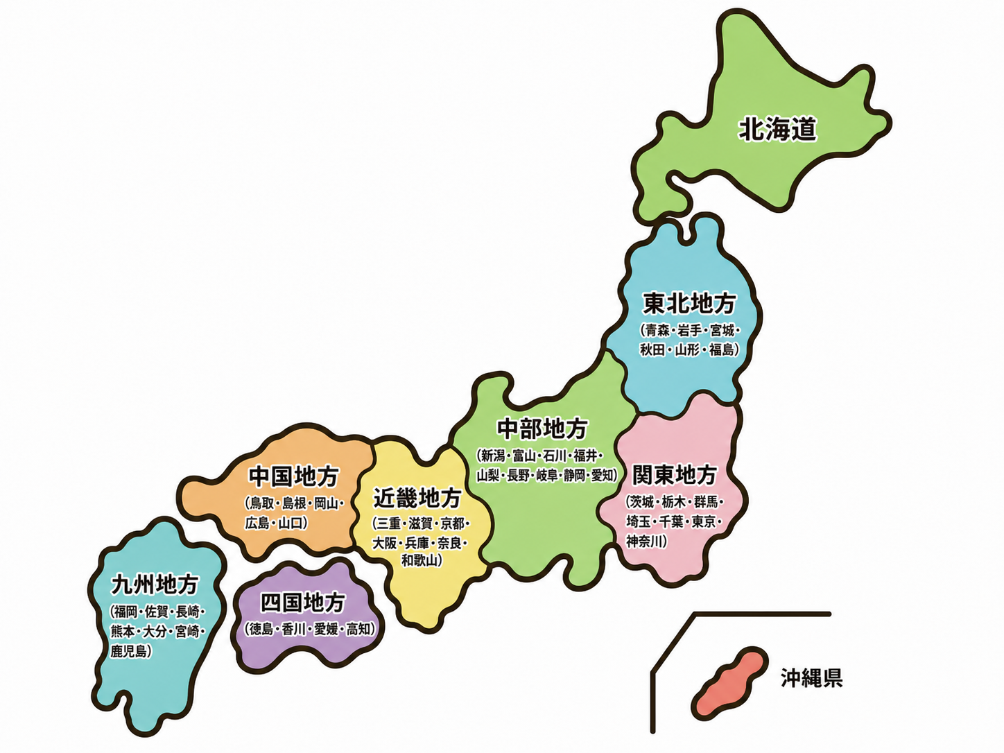 エリア選択マップ